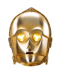 Маска C-3PO Маска C-3POМаски<br>Маска C-3PO, бумага (Германия)<br>