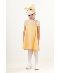 Костюм кошечки Костюм кошечкиВсе детские костюмы<br>Костюм кошечки: сарафан, шапка (Россия)<br>