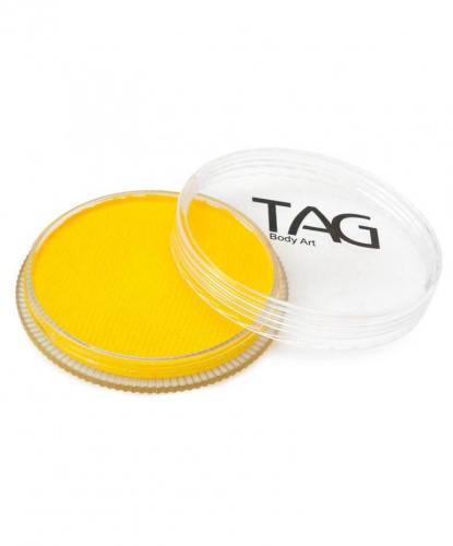 Аквагрим TAG желтый, шайба 32 гр. (Австралия)