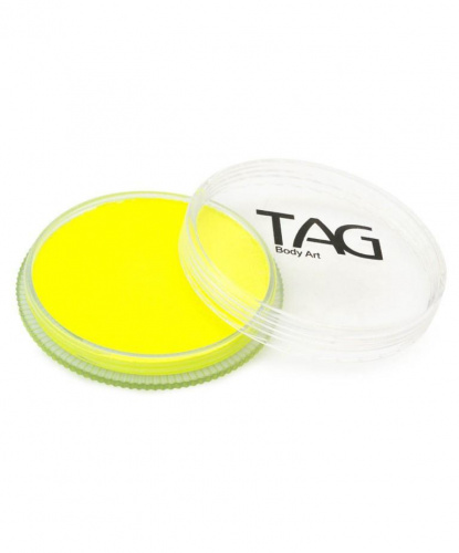 Аквагрим TAG желтый, шайба 32 гр. (Австралия)