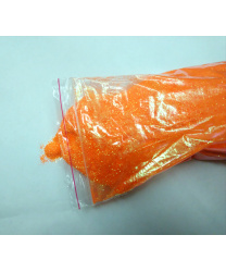 Блестки в пакетике ярко-оранжевые 50 гр