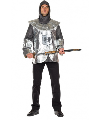 Взрослый костюм Рыцарь: кофта, головной убор (Германия)