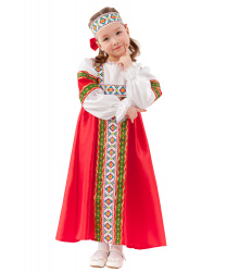 Русский народный костюм для девочки "Марьюшка"