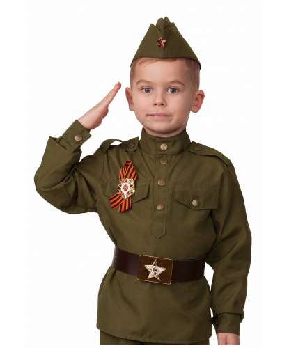 Костюм мужской солдатский на 9 Мая (детский)