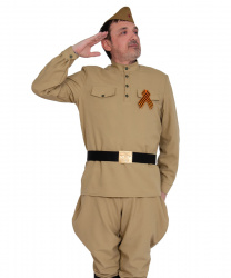 Взрослый костюм "Солдат в галифе"