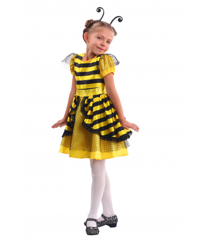 Детский костюм Пчёлка: платье, ободок (Россия)