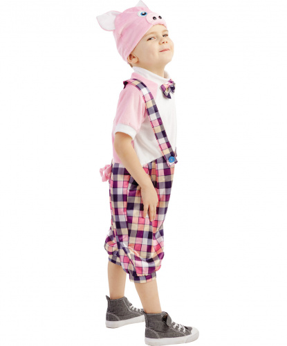Детский костюм Поросенок Ниф Ниф: комбинезон, шапка (Россия)