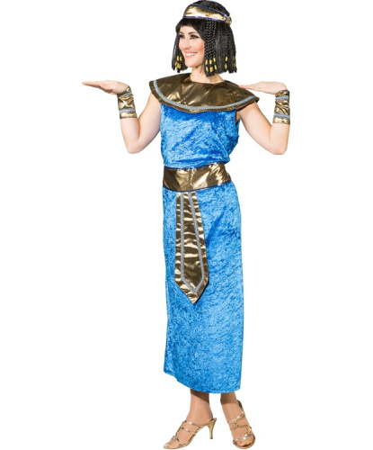 Взрослый костюм Египтянка: платье, нарукавники, воротник, пояс (Германия)