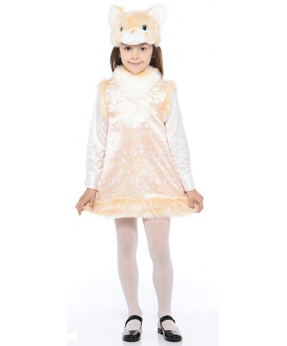 Детский костюм Киска Анфиска, платье, шапочка, Россия