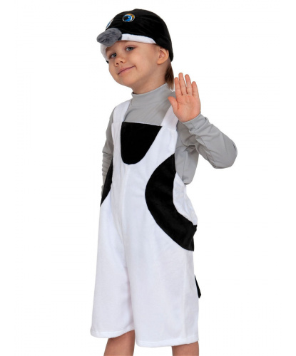 Детский костюм Стриж (плюш): комбинезон, шапочка (Россия)