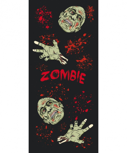 Подвесной баннер Зомби