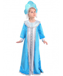 Детский костюм "Снегурочка Сударушка"
