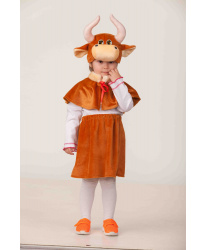 Детский костюм "Коровка Брусничка, коричневая"