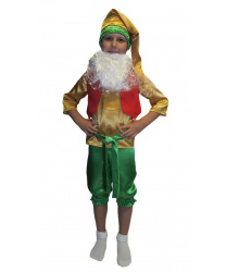Детский костюм "Гном" (с зелеными брюками) 