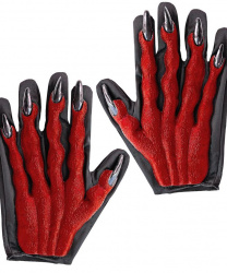 Объемные перчатки дьявола