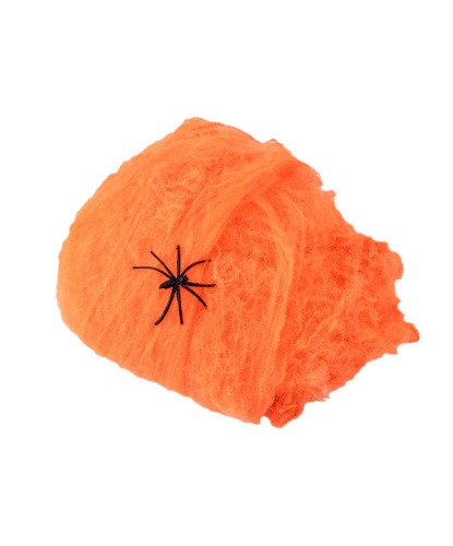 Искусственная паутина 4 м2, цвет оранжевый (Германия)