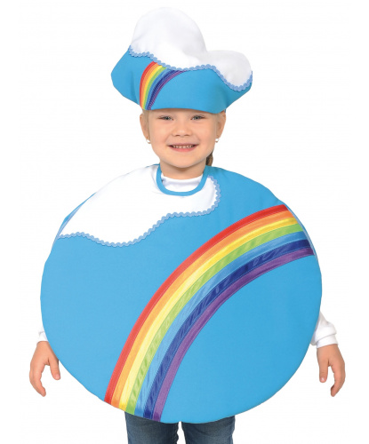 Детский костюм Радуга: накидка, шапочка (Россия)
