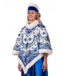 Комплект костюмированный "Масленица синяя"