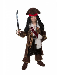 Детский костюм "Капитан Джек Воробей" (уценка)