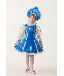 Карнавальный костюм для девочки "Снегурочка Сказочная"