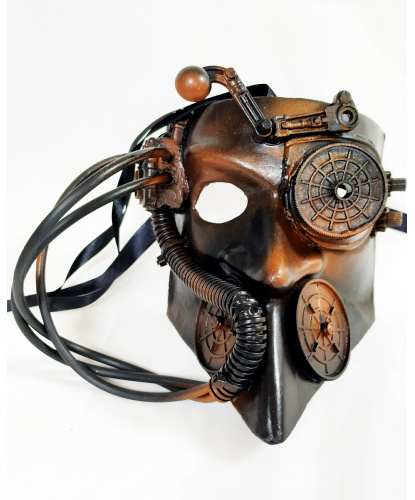 Маска Баута Steampunk, пластик, металл (Италия)