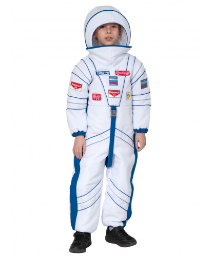 Детский костюм Космонавт: комбинезон с капюшоном (Россия)