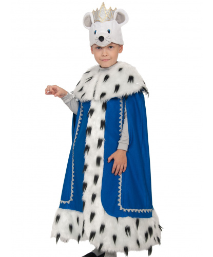 Детский костюм Мышиный король: Мантия, шапка (Россия)