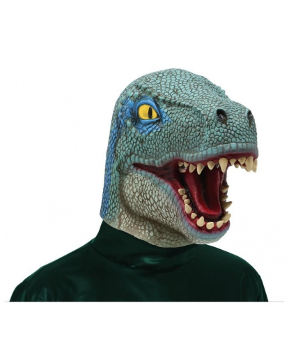 Латексная маска ящера-динозавра, латекс (Испания)