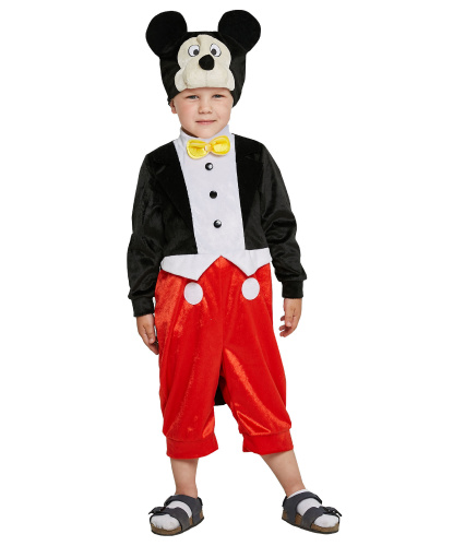Детский костюм Микки Маус: комбинезон, шапка (Россия)