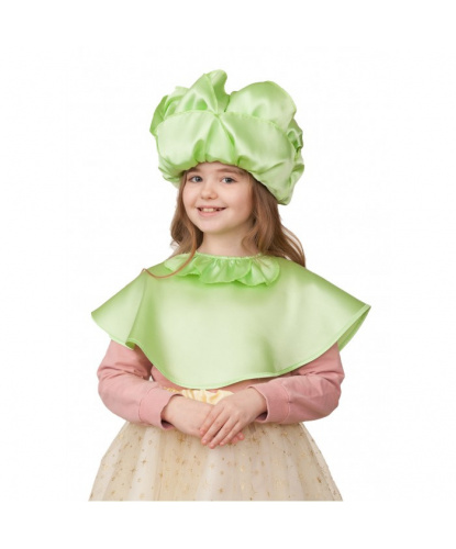 Детский костюм Капуста: шапка, накидка (Россия)