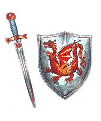 Щит и меч "Янтарный дракон"
