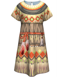 Платье индейской девочки