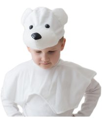 Карнавальный костюм Белый мишка