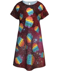 Платье Космический PopIT
