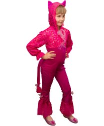 Карнавальный костюм розовой кошечки