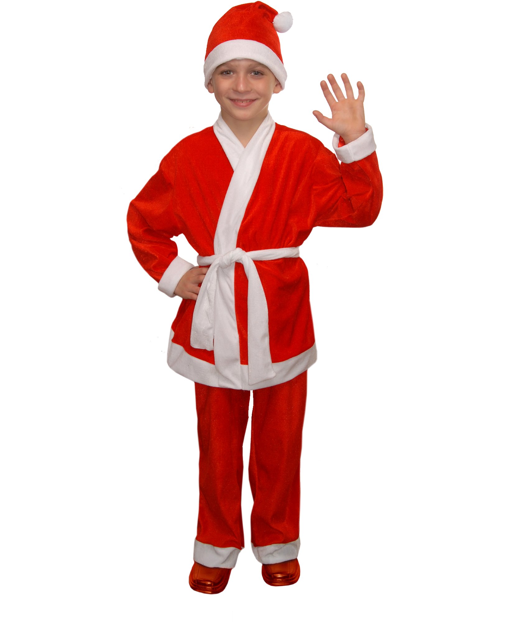 Карнавальный костюм Дед Мороз Узорчатый, рост 116 см
