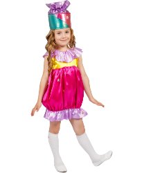 Карнавальный костюм Новогодняя Хлопушка для девочки