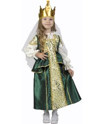 Карнавальный костюм Царевна-Лягушка для девочки