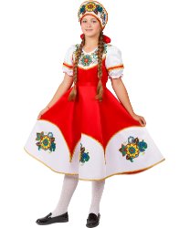 Национальный костюм Калинка для девочки