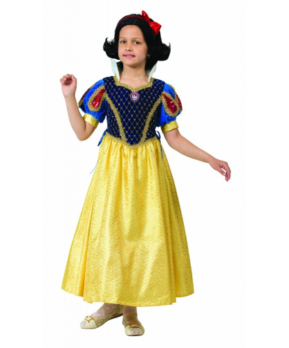 Принцесса Белоснежка: платье, парик, повязка с бантиком (Россия)