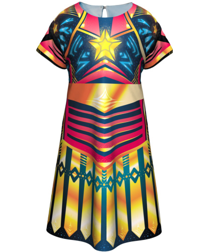 Платье космической супер-героини: платье (Россия)