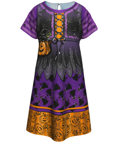 Фиолетовое платье ведьмы: платье (Россия)