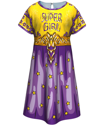 Платье супер девочки: платье (Россия)