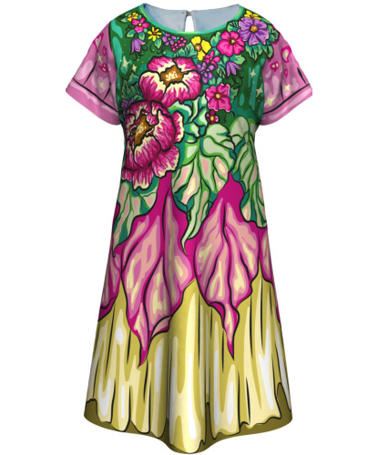Платье цветочной феи: платье (Россия)