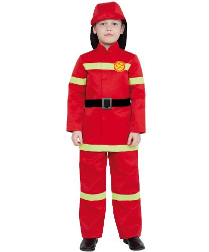 Костюм Пожарный МЧС: куртка, штаны, кепка, пояс (Россия)
