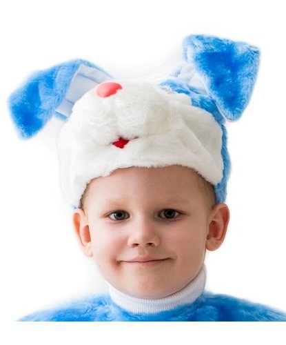 Детская шапочка Кролика мальчика, мех (Россия)