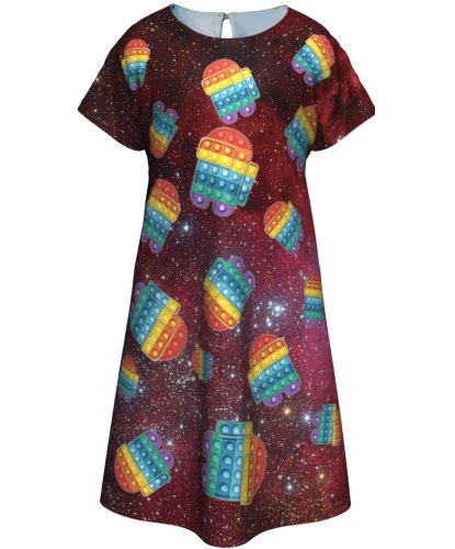 Платье Космический PopIT: платье (Россия)