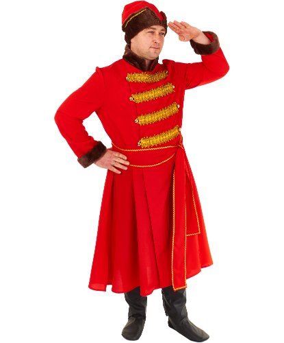 Карнавальный костюм Стрельца: Кафтан, шапка, кушак (Россия)