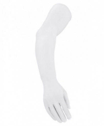Белые перчатки, длина - 50 см (Германия)