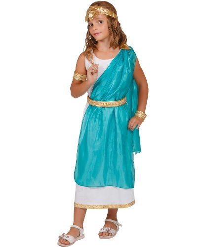Национальный костюм греческой девочки: головной убор, сарафан, пояс, нарукавники (Россия)